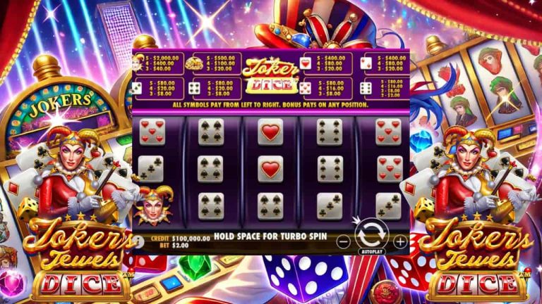 joker's jewels dice